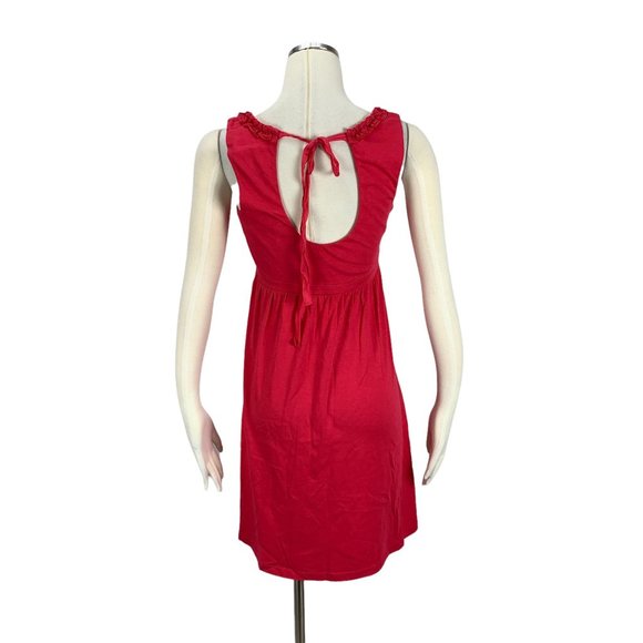Ann Taylor LOFT Small Dress Pink Sleeveless Sun Casual Weekend - Picture 3 of 6